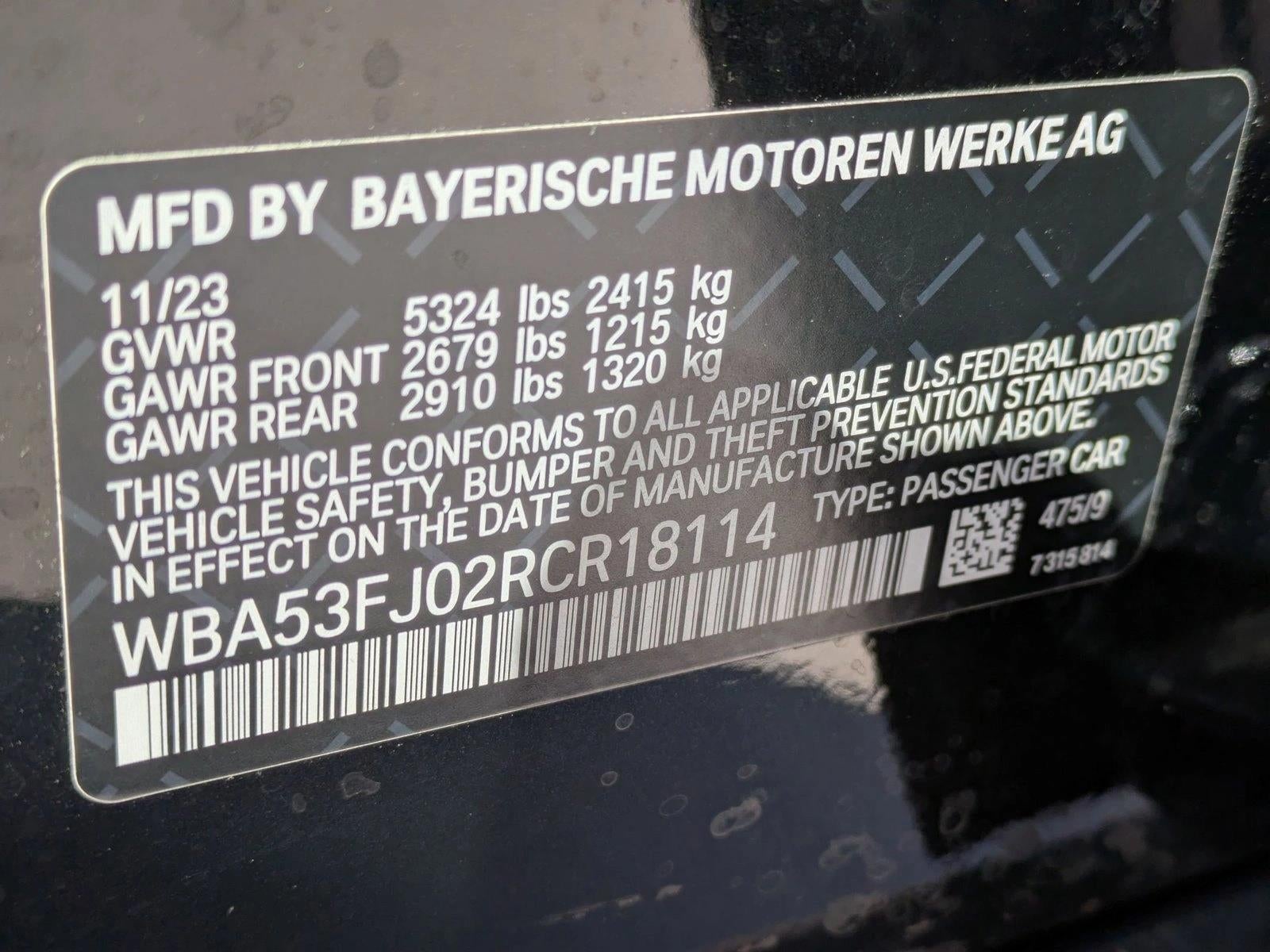 2024 BMW 530i xDrive Sedan