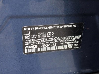 2024 BMW 530i xDrive Sedan