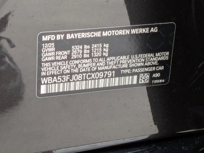 2026 BMW 530i xDrive Sedan