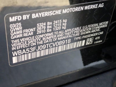 2026 BMW 530i xDrive Sedan