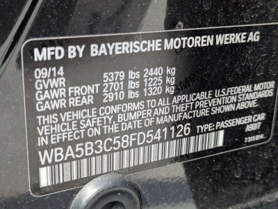 2015 BMW 535i xDrive Sedan