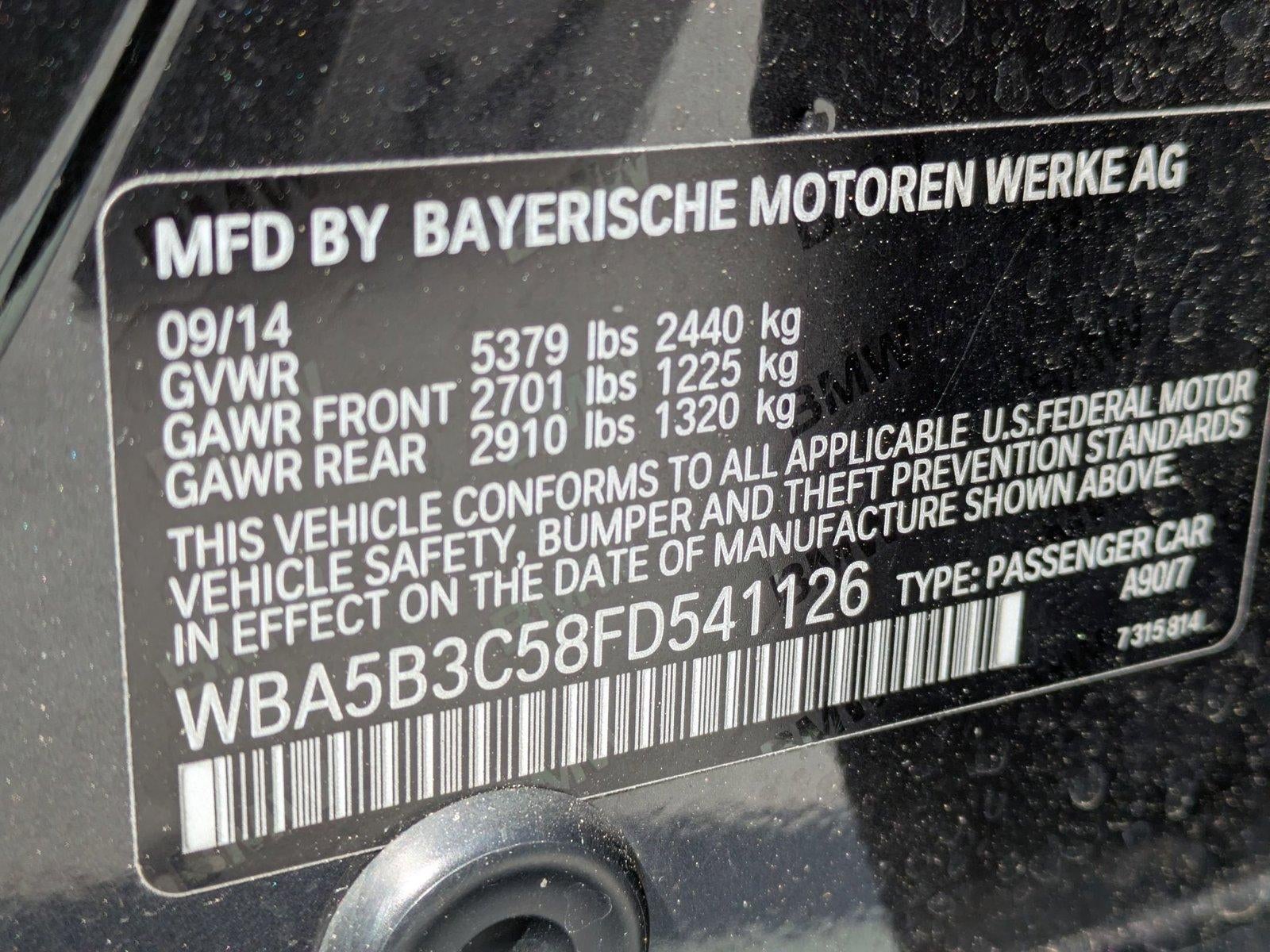 2015 BMW 535i xDrive Sedan