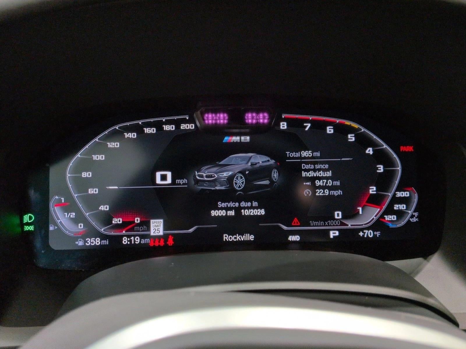 2025 BMW M8 M8 Competition Gran Coupe