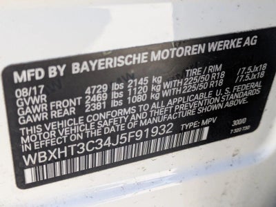 2018 BMW X1 xDrive28i Sports Activity Vehicle