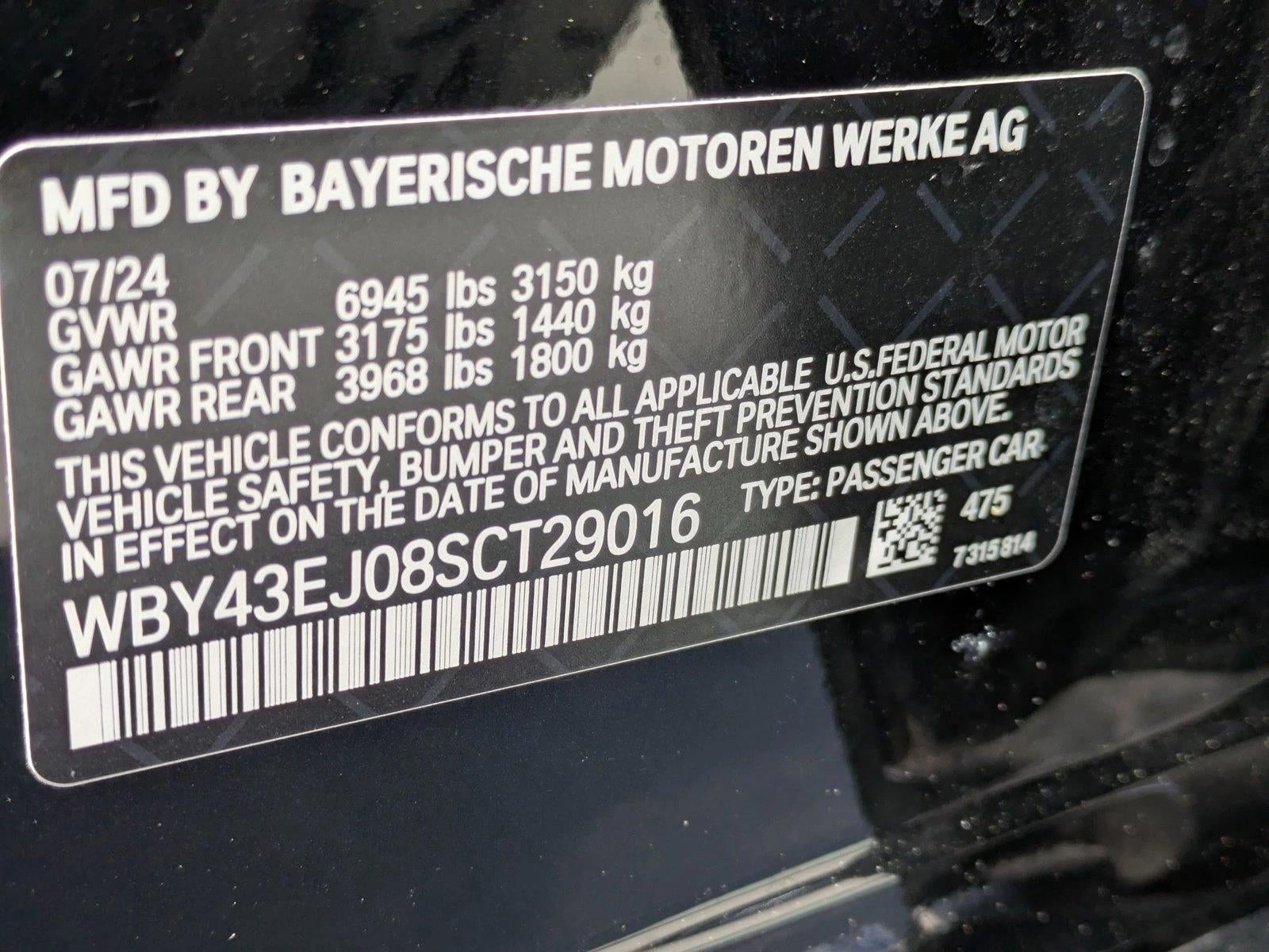 2025 BMW i7 eDrive50 Sedan