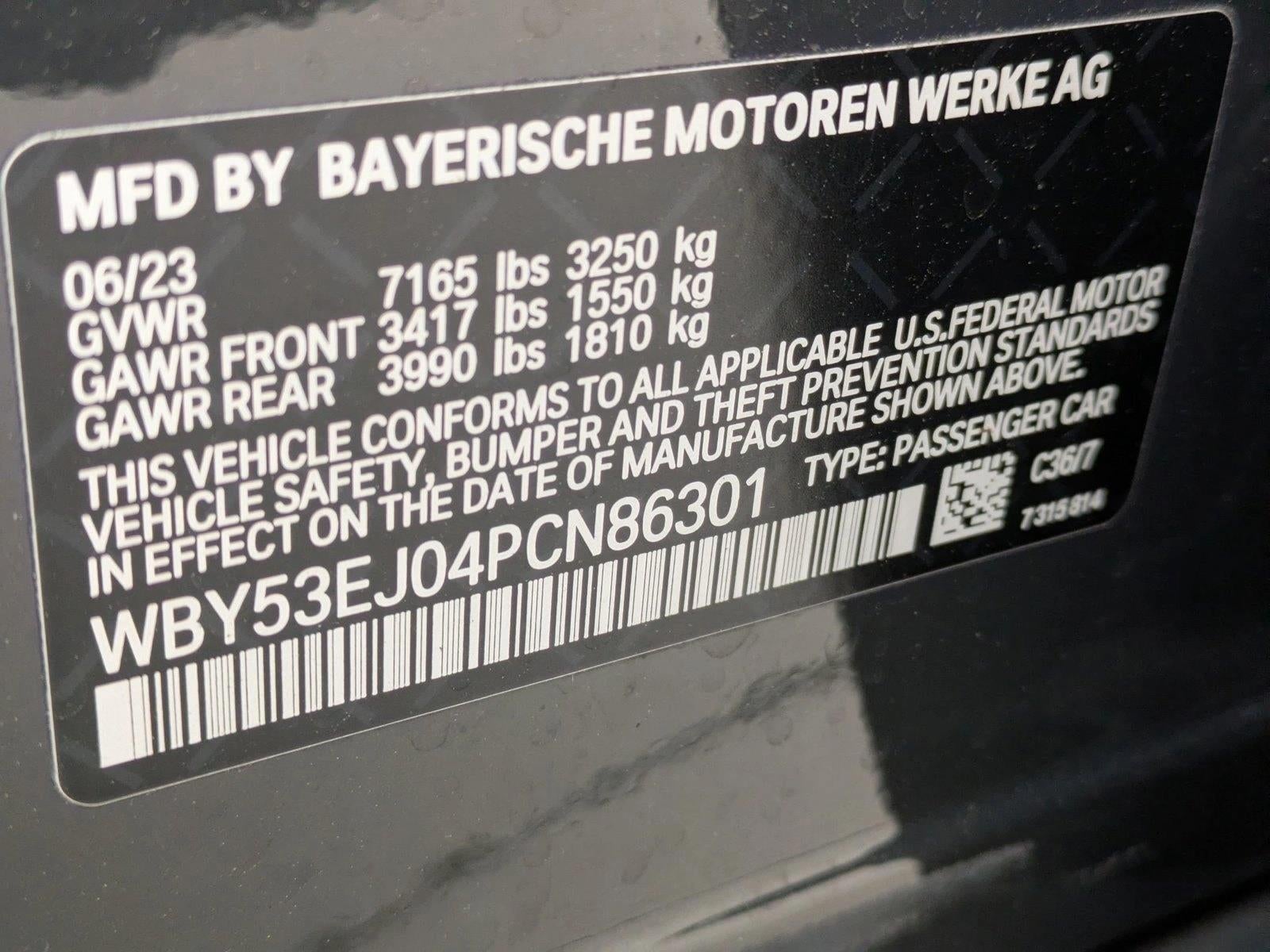 2023 BMW i7 xDrive60 Sedan