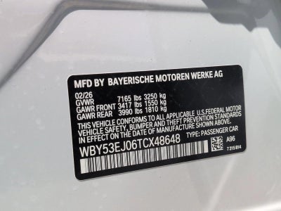2026 BMW i7 xDrive60 Sedan