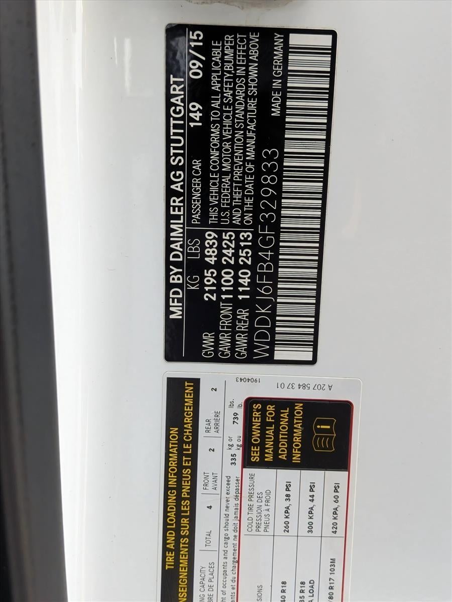 2016 Mercedes-Benz E-Class E 400 Coupe