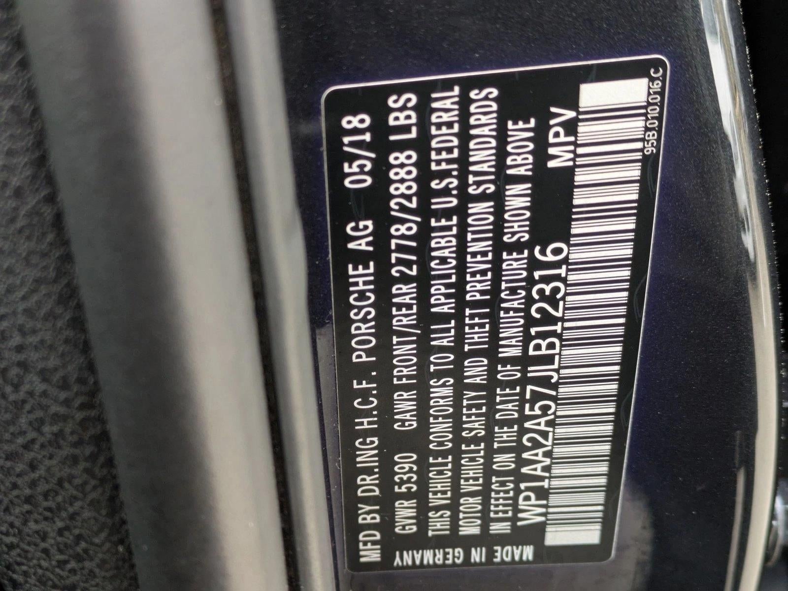 2018 Porsche Macan AWD