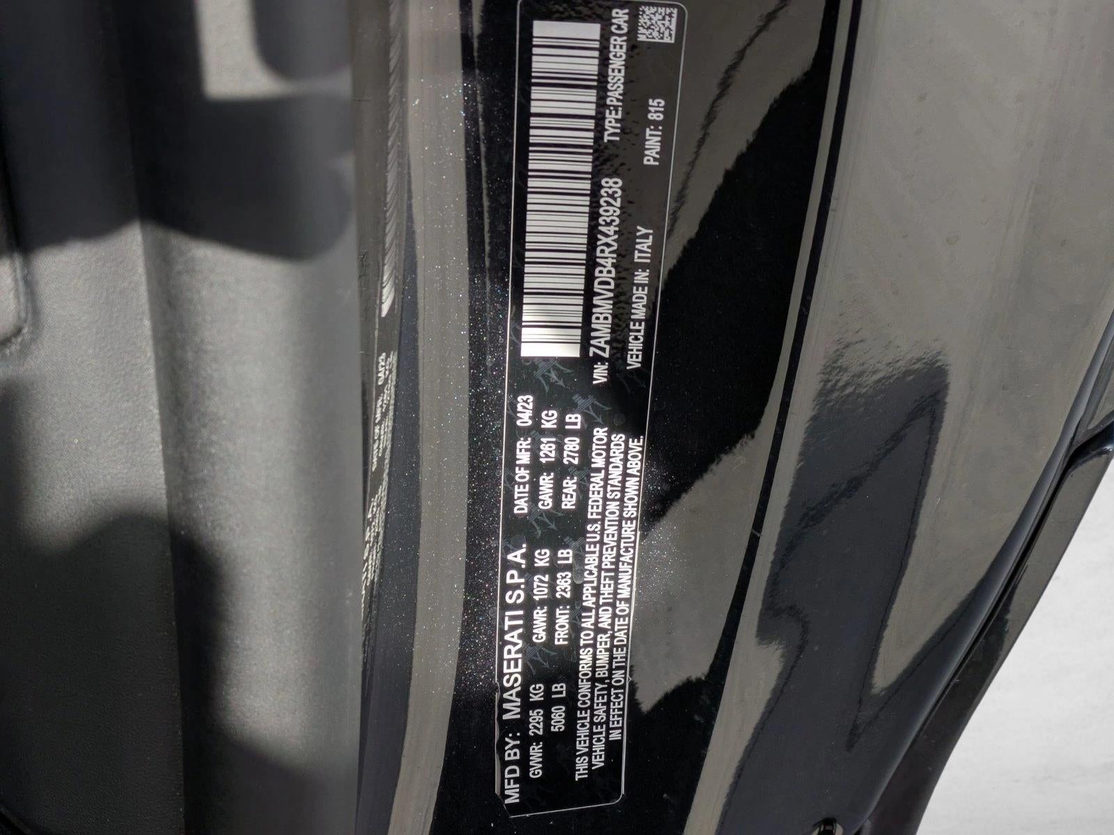 2024 Maserati GranTurismo Trofeo 3.0L