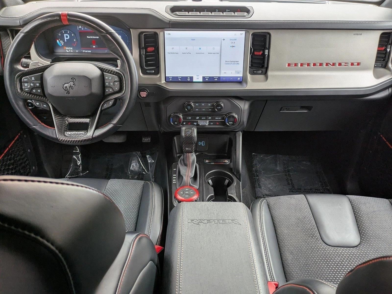 2023 Ford Bronco Raptor 4 Door Advanced 4x4