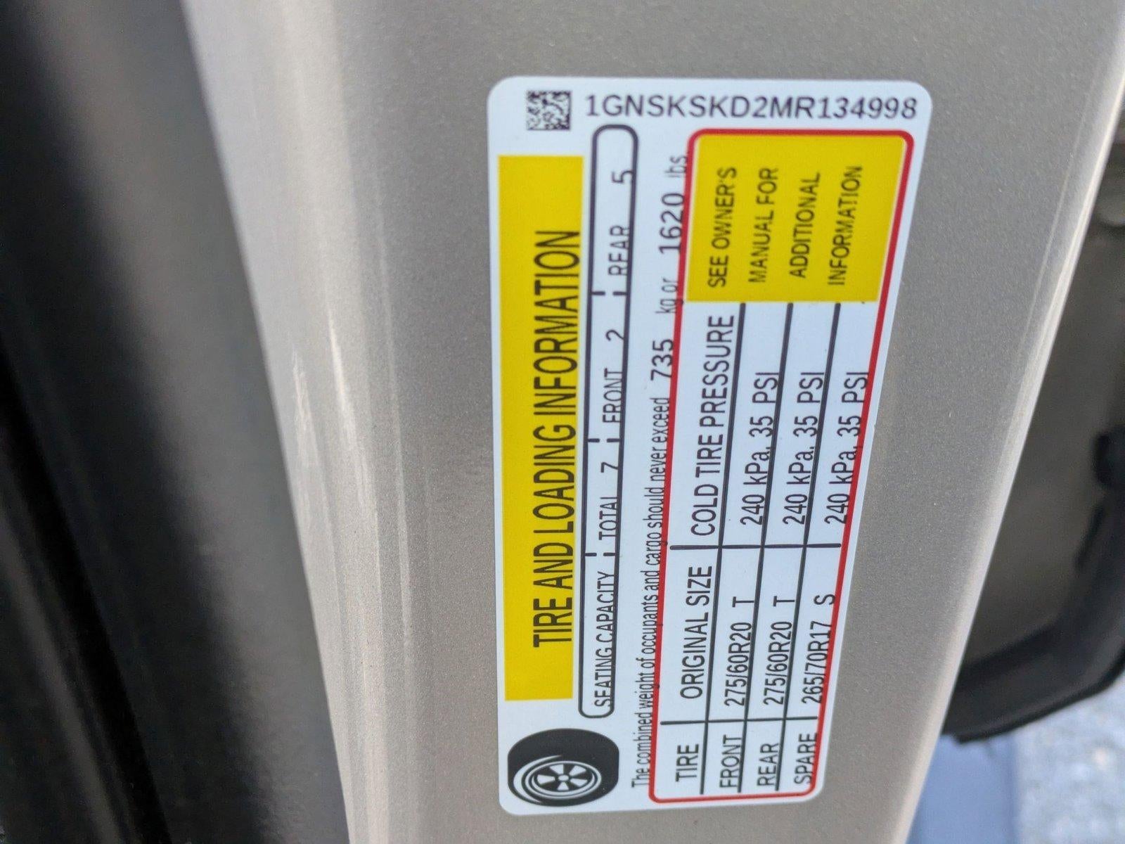 2021 Chevrolet Tahoe 4WD Premier