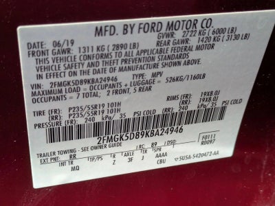 2019 Ford Flex Limited FWD