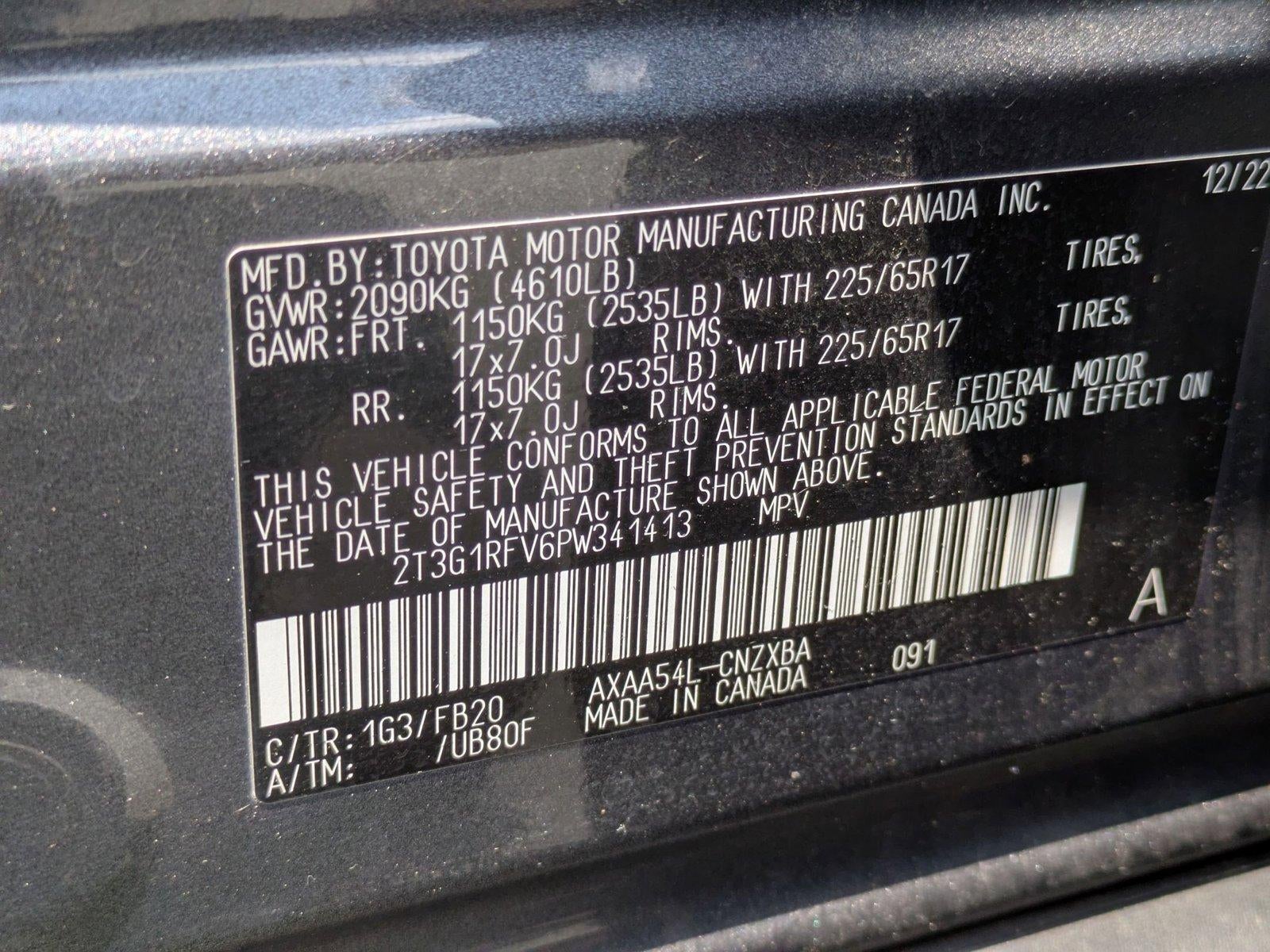 2023 Toyota RAV4 LE AWD (Natl)