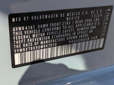 2025 Volkswagen Jetta Sport Auto