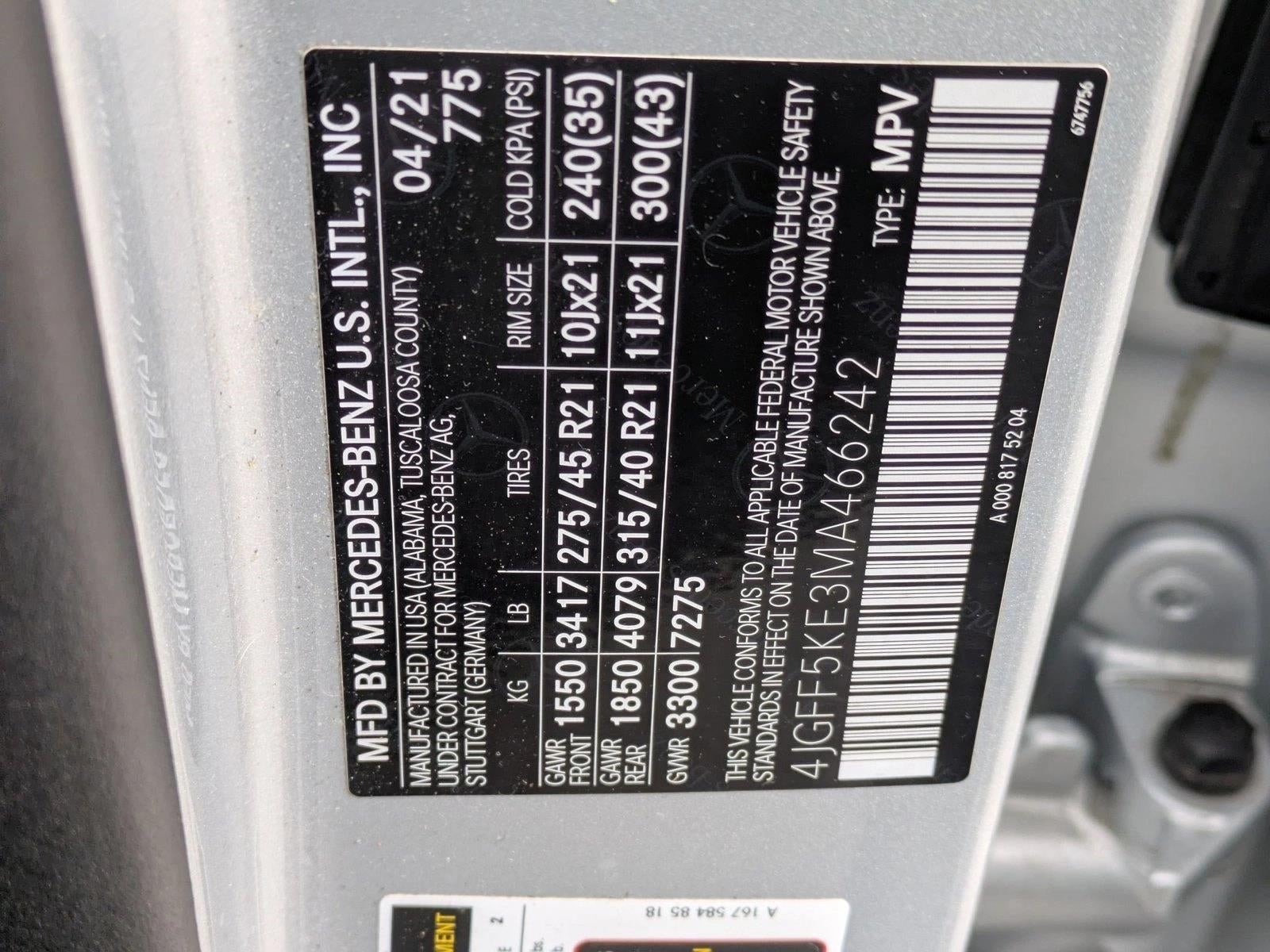 2021 Mercedes-Benz GLS GLS 450 4MATIC® SUV