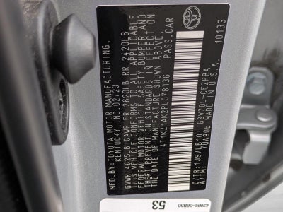 2023 Toyota Camry XSE V6 Auto (Natl)