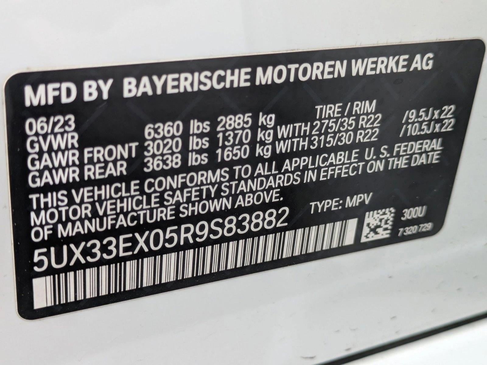 2024 BMW X6 xDrive40i Sports Activity Coupe