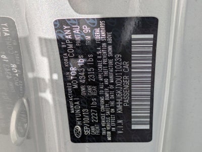 2013 Hyundai GENESIS Coupe 2dr V6 3.8L Man Track