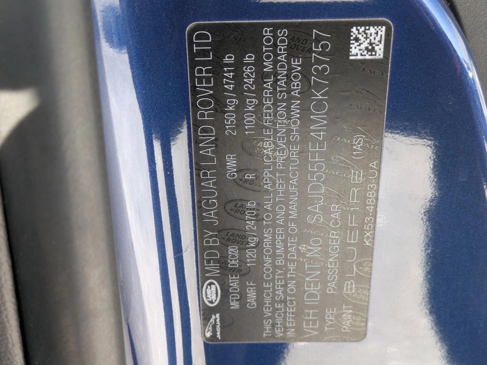 2021 Jaguar F-TYPE Convertible Auto R AWD