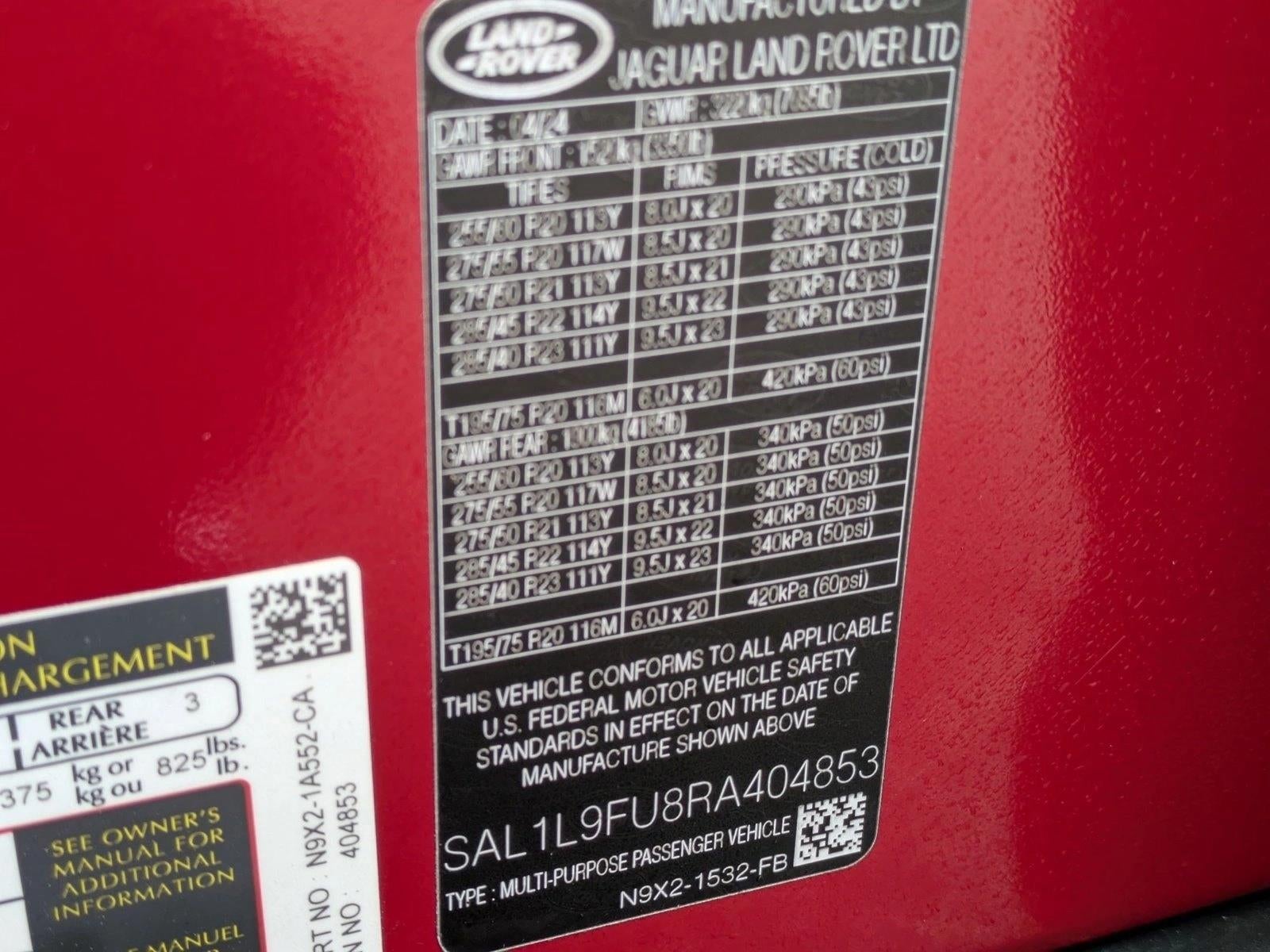 2024 Land Rover Range Rover Sport P400 Dynamic SE