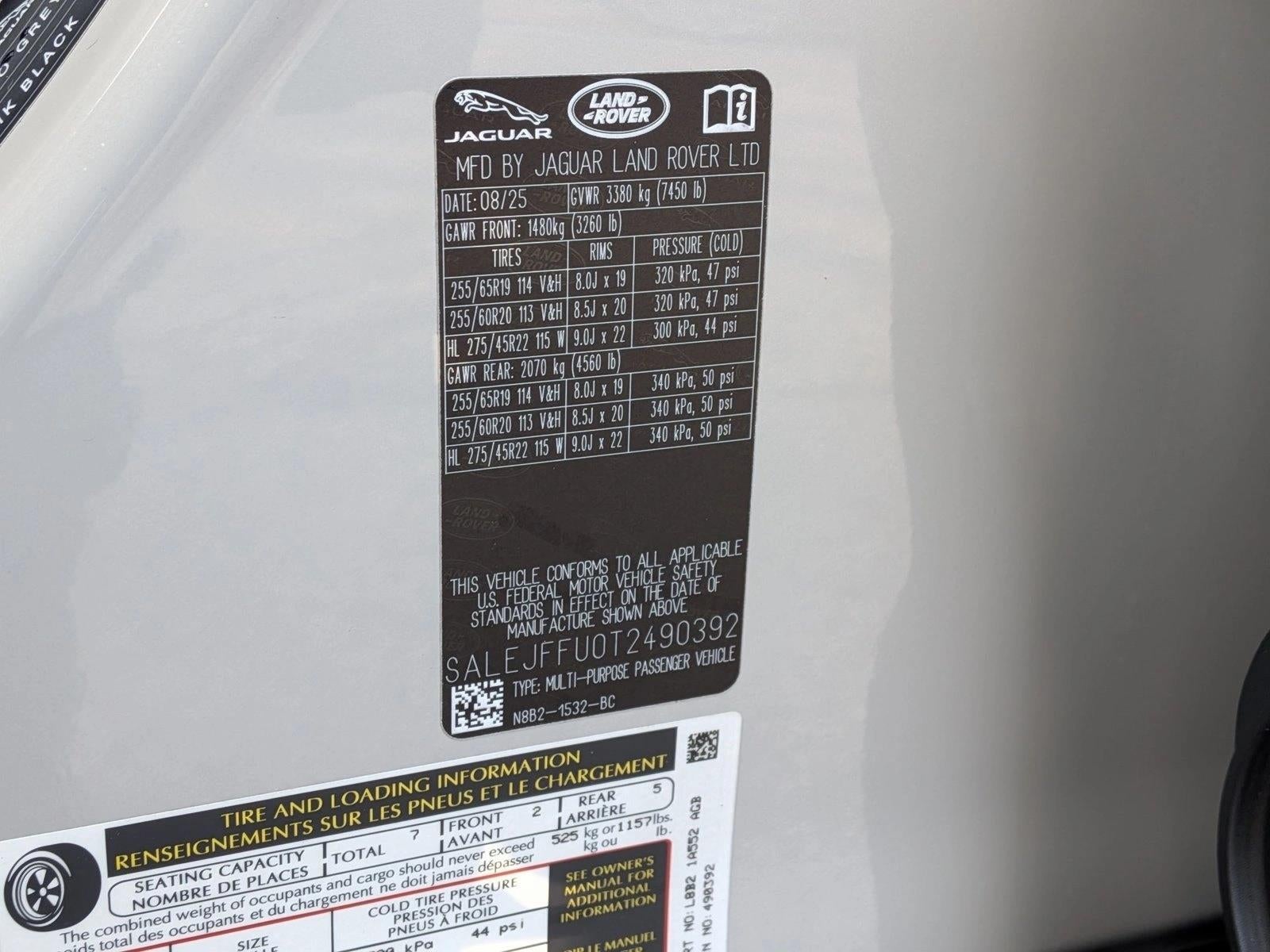 2026 Land Rover Defender 130 P300 S