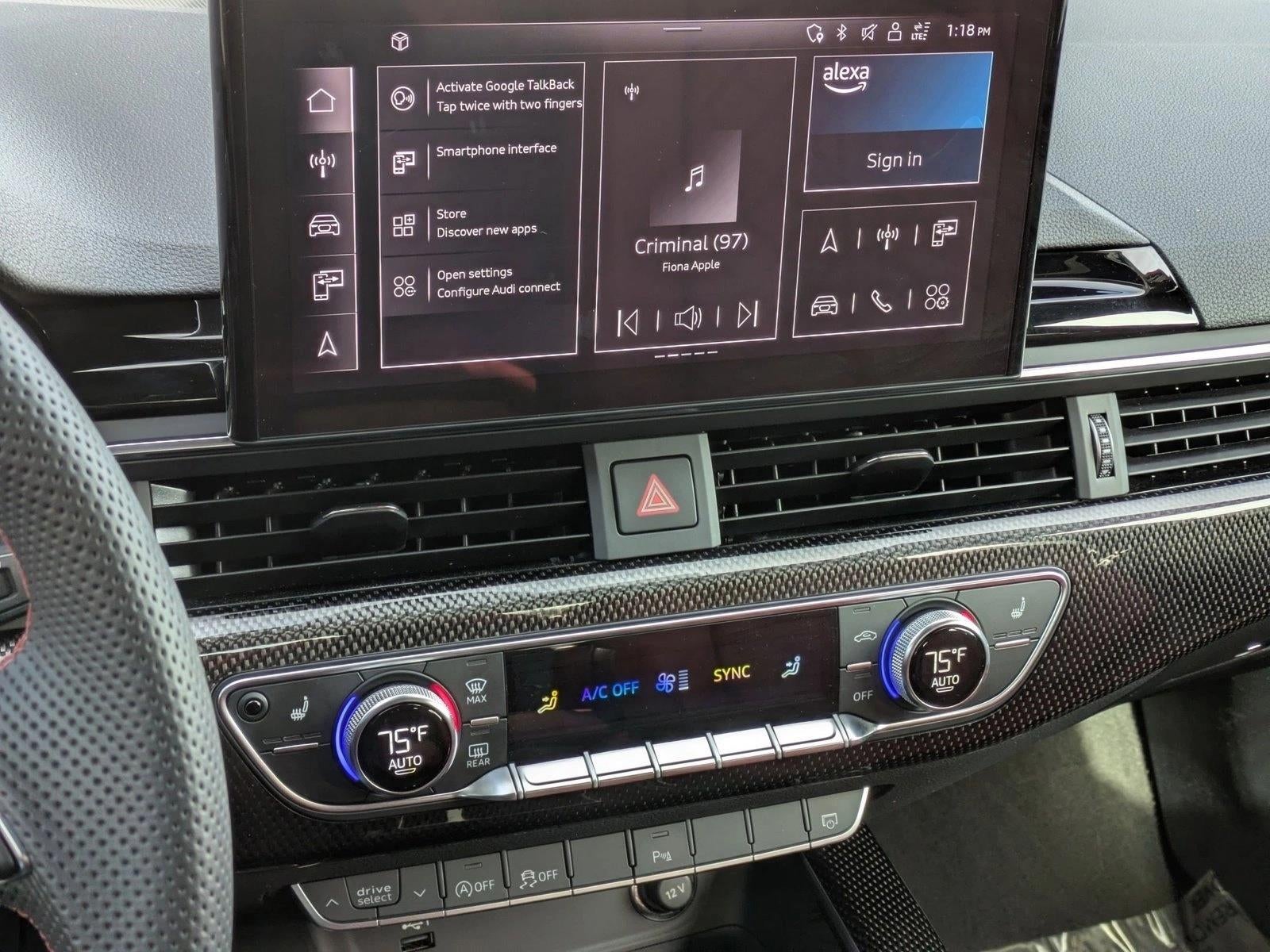 2024 Audi S5 Sportback Premium Plus 3.0 TFSI quattro