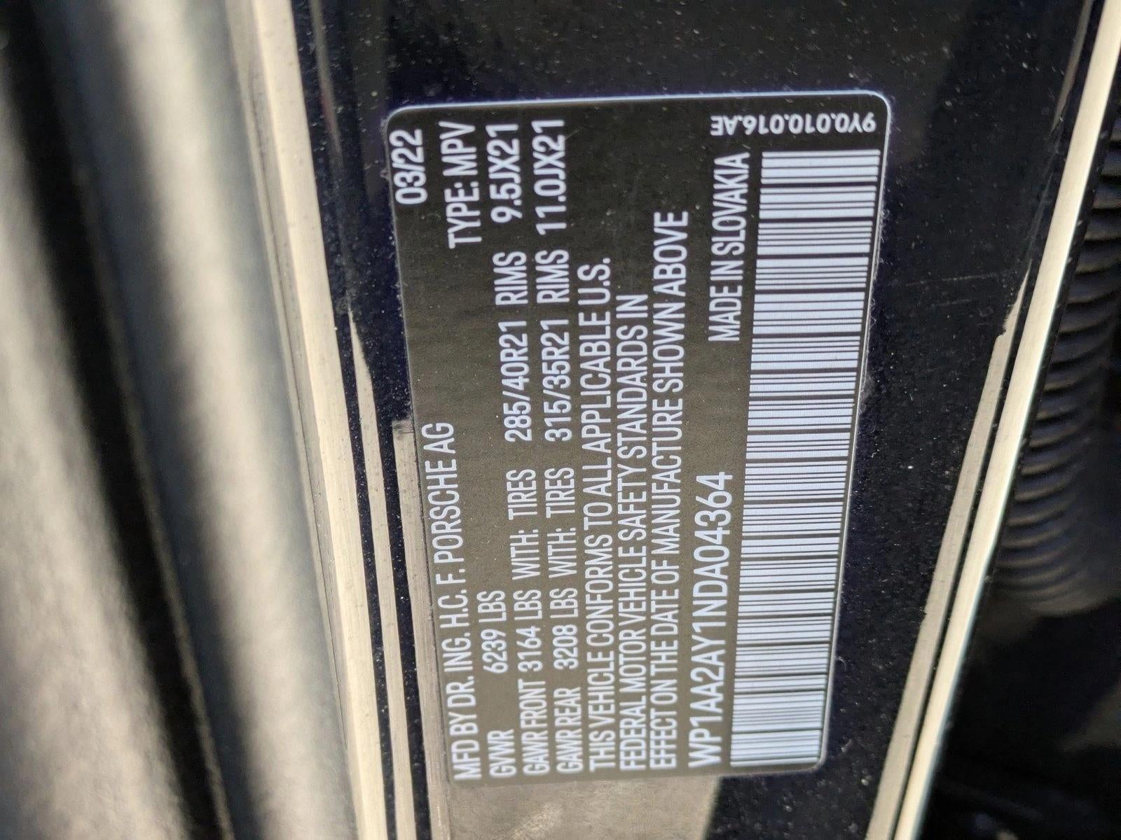 2022 Porsche Cayenne AWD