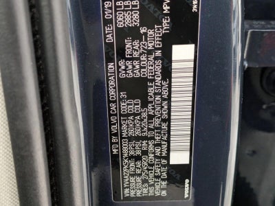 2019 Volvo XC90 T6 AWD Momentum