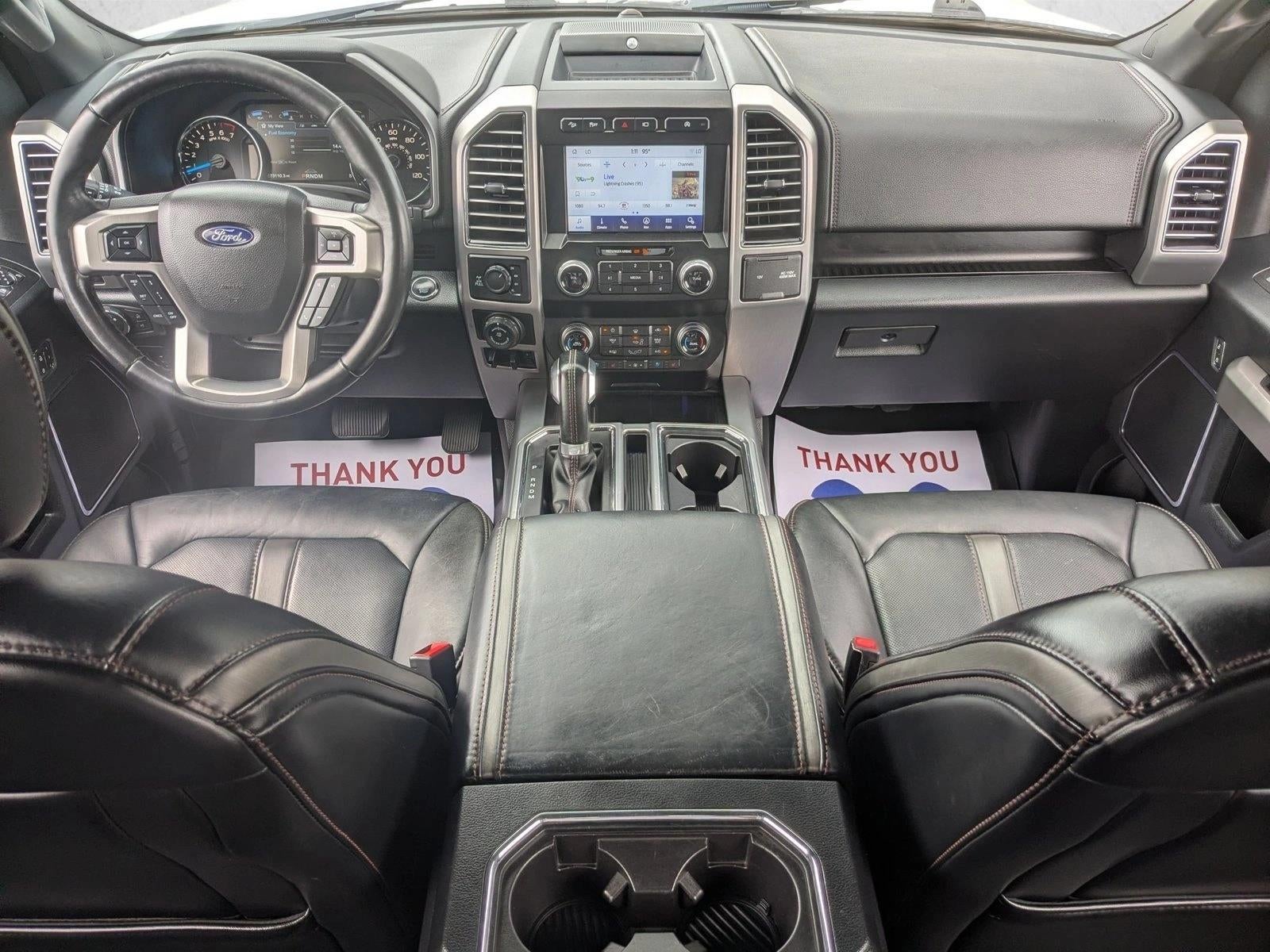 2019 Ford F-150 Platinum 4WD SuperCrew 5.5' Box