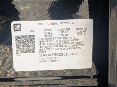 2025 Cadillac CT5 4dr Sdn Premium Luxury