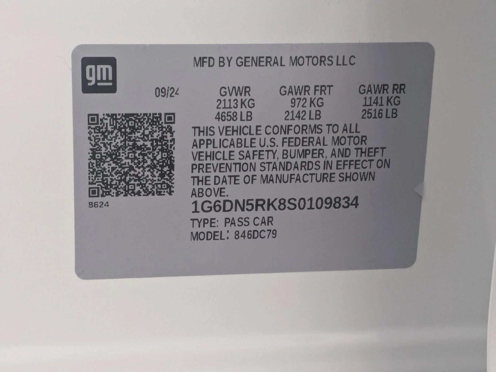 2025 Cadillac CT5 4dr Sdn Premium Luxury