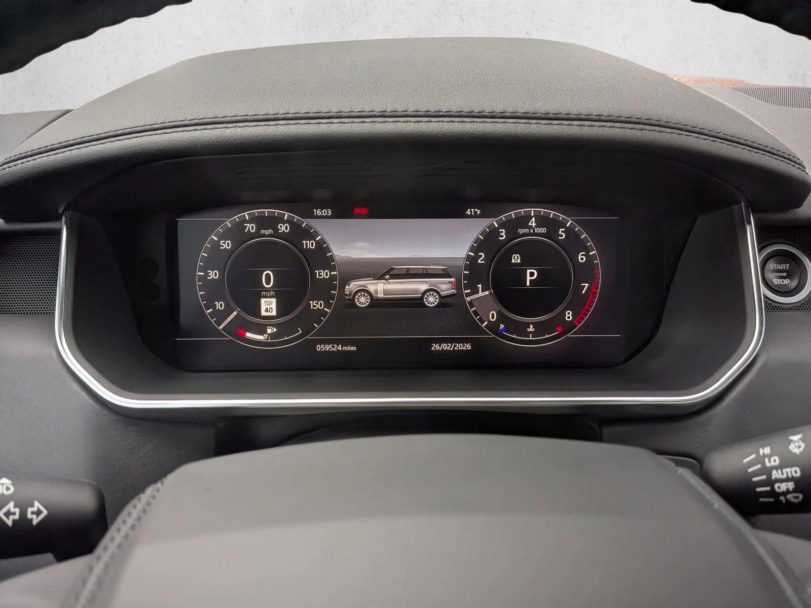 2019 Land Rover Range Rover V6 Supercharged HSE SWB