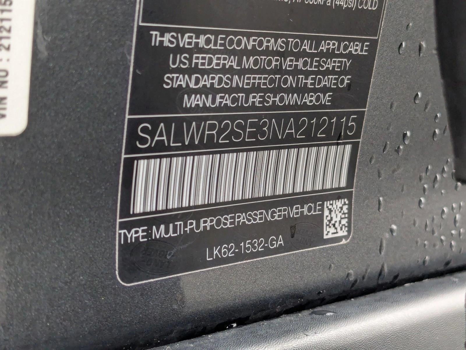 2022 Land Rover Range Rover Sport V8 Supercharged HSE Dynamic