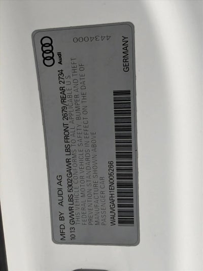 2014 Audi S5 Prestige