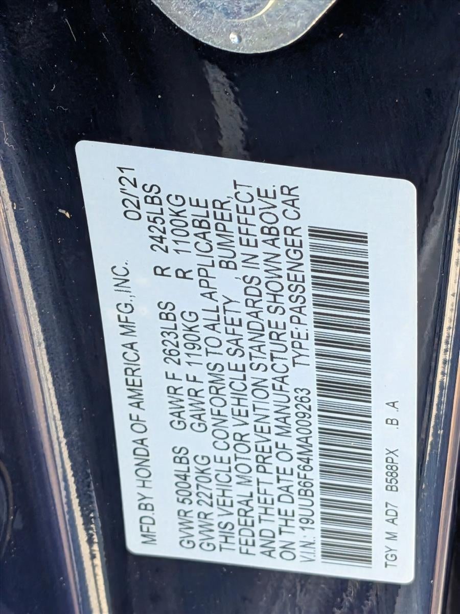 2021 Acura TLX SH-AWD w/Advance Package
