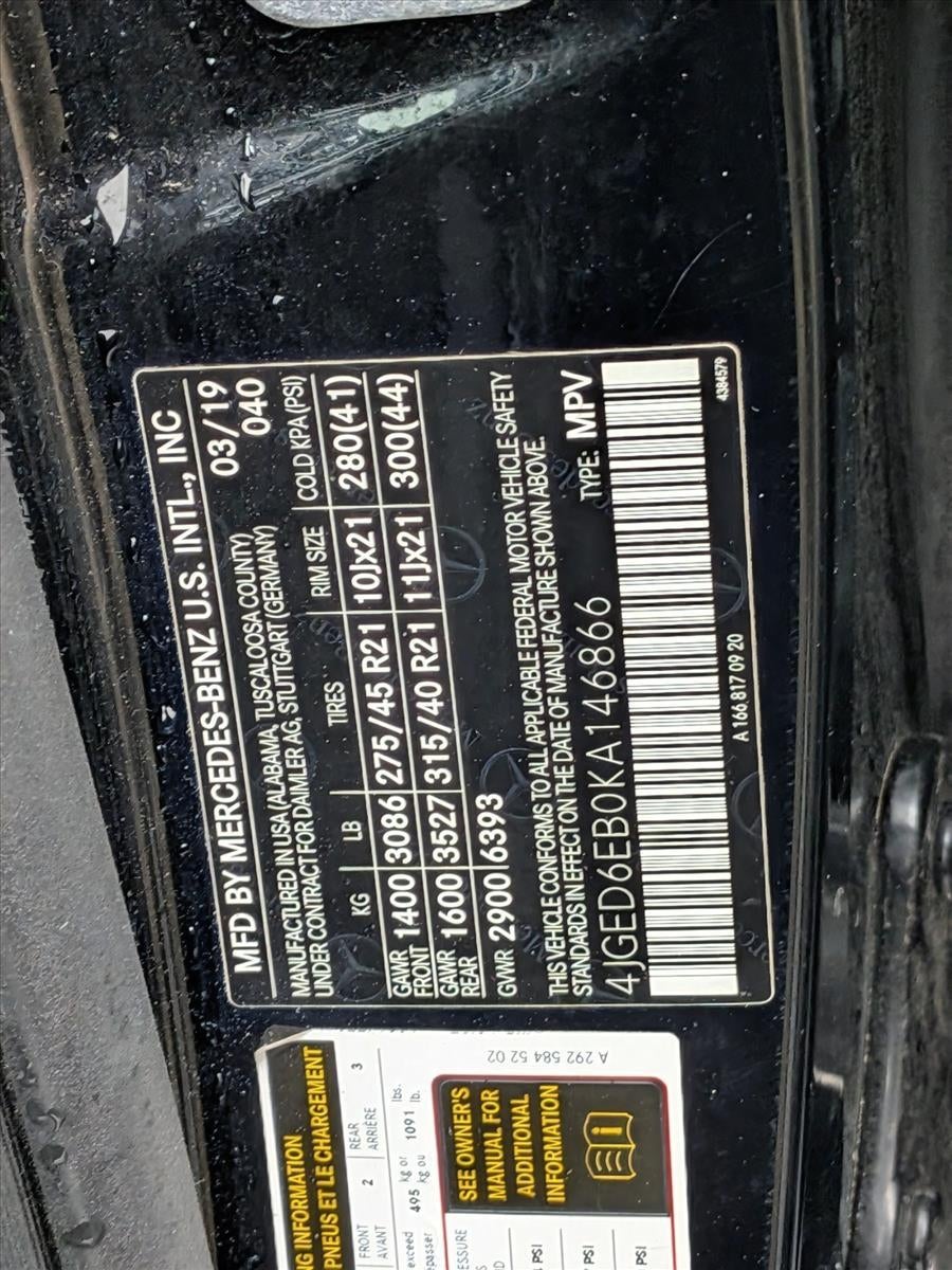 2019 Mercedes-Benz GLE AMG® GLE 43 4MATIC® Coupe