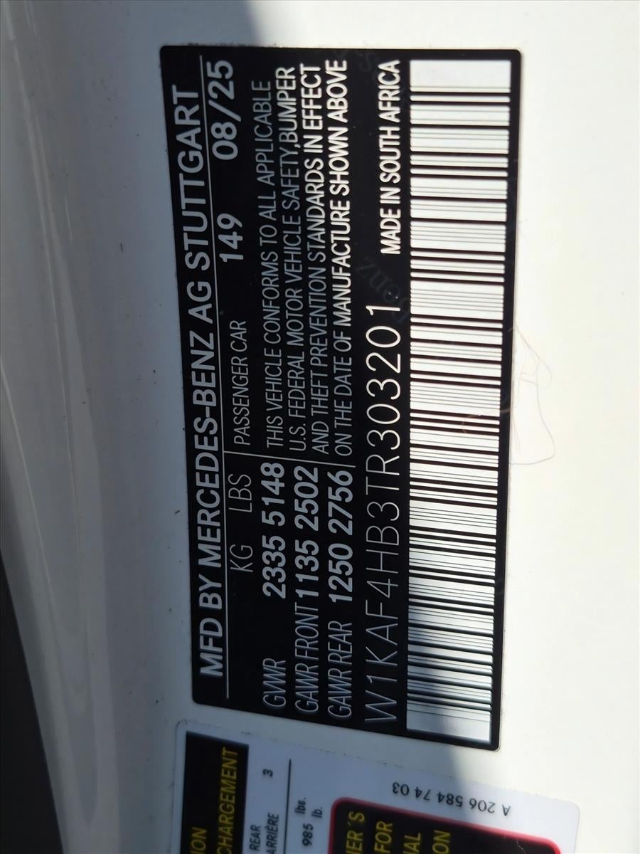 2026 Mercedes-Benz C-Class C 300 4MATIC® Sedan