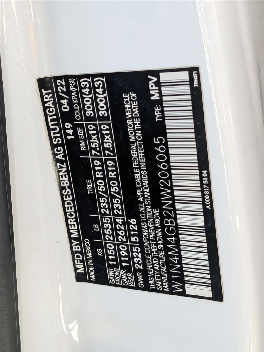 2022 Mercedes-Benz GLB GLB 250 SUV