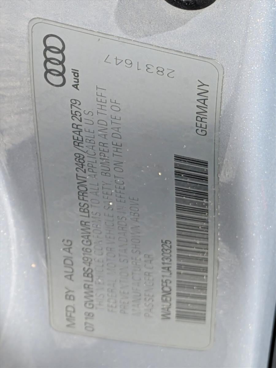 2018 Audi A5 Sportback 2.0 TFSI Premium Plus