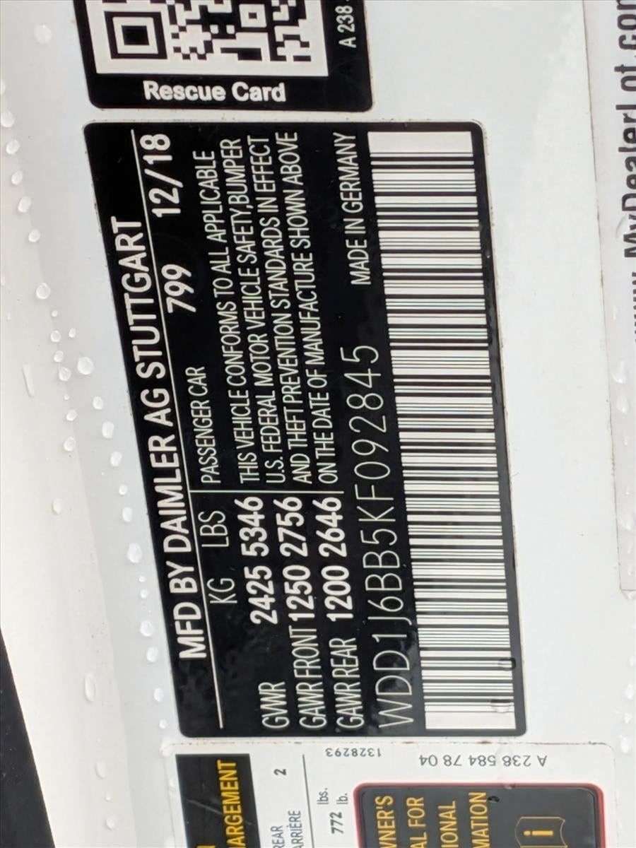 2019 Mercedes-Benz E-Class AMG® E 53 4MATIC®+ Coupe