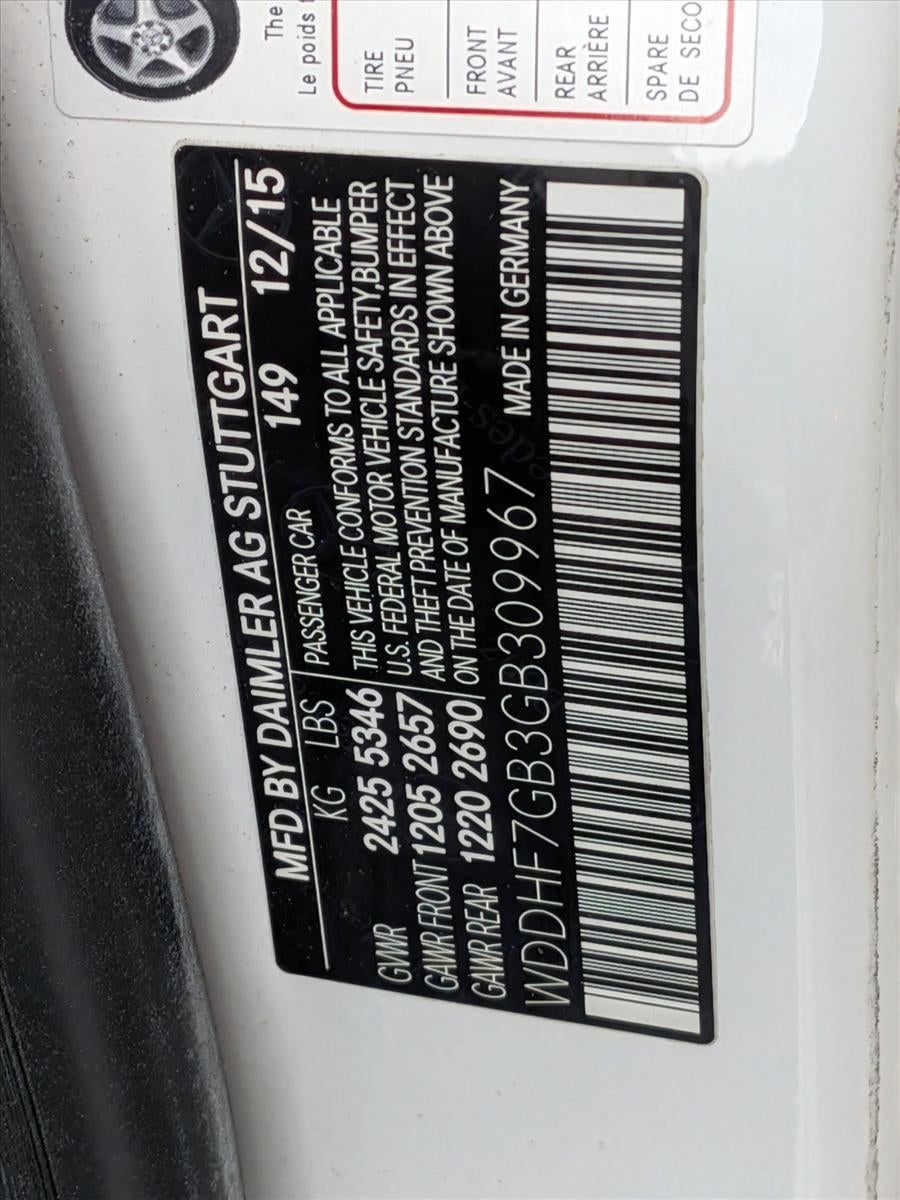 2016 Mercedes-Benz E-Class AMG® E 63 S 4MATIC® Sedan