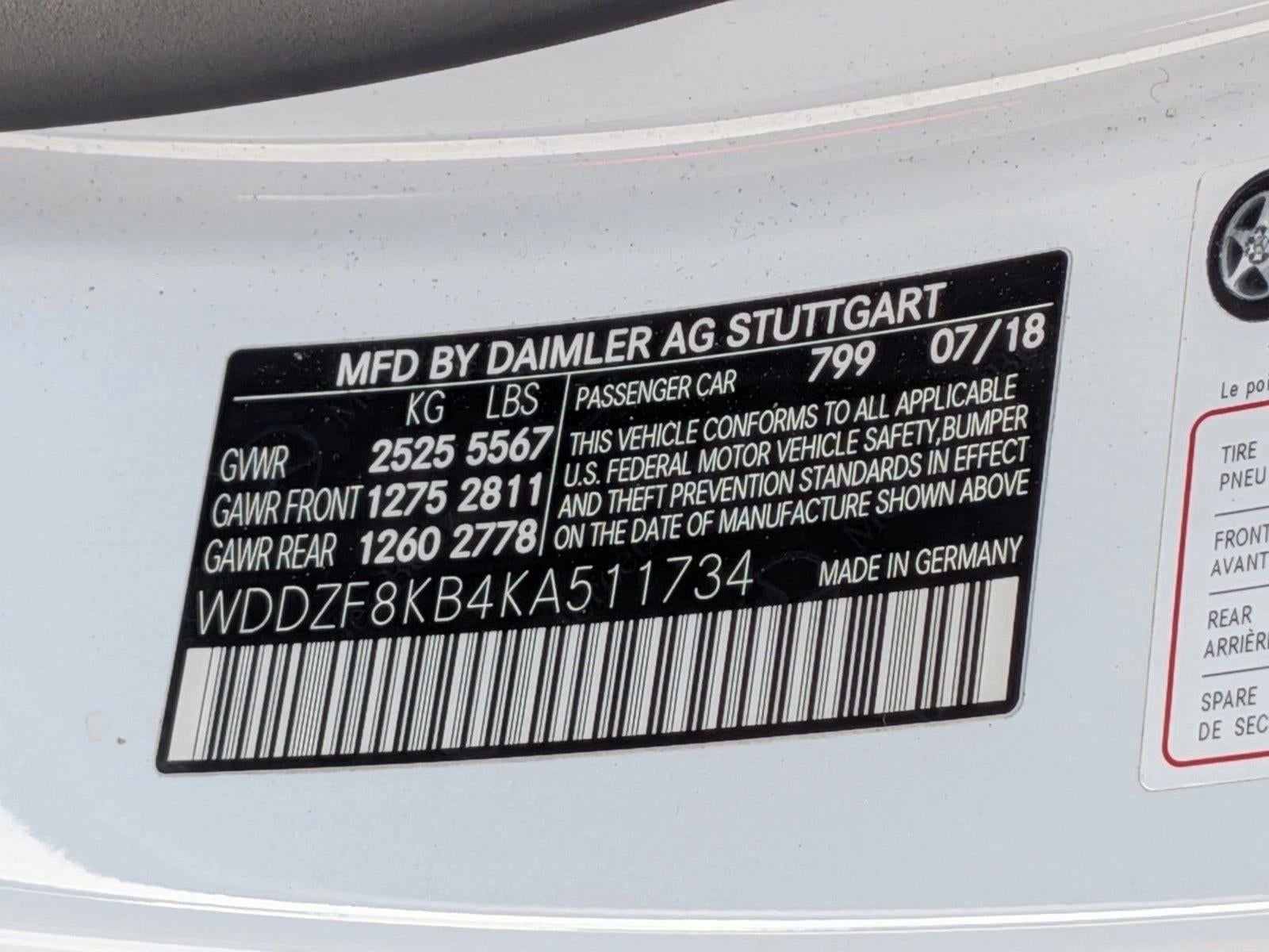 2019 Mercedes-Benz E-Class AMG® E 63 S 4MATIC®+ Sedan