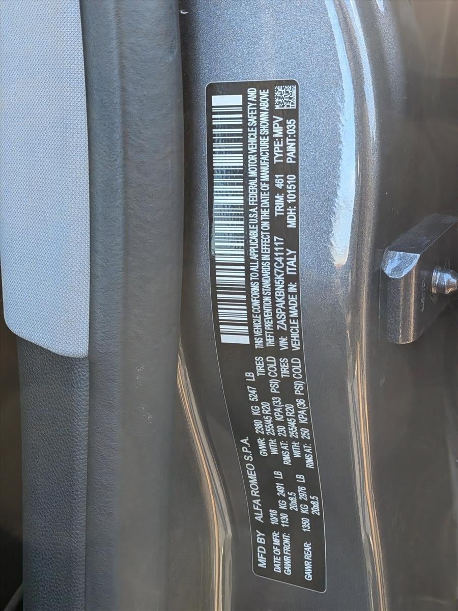 2019 Alfa Romeo Stelvio Ti AWD