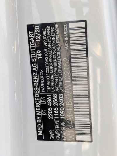 2021 Mercedes-Benz GLB GLB 250 4MATIC® SUV