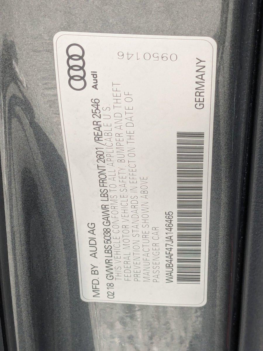 2018 Audi S4 3.0 TFSI Premium Plus quattro AWD