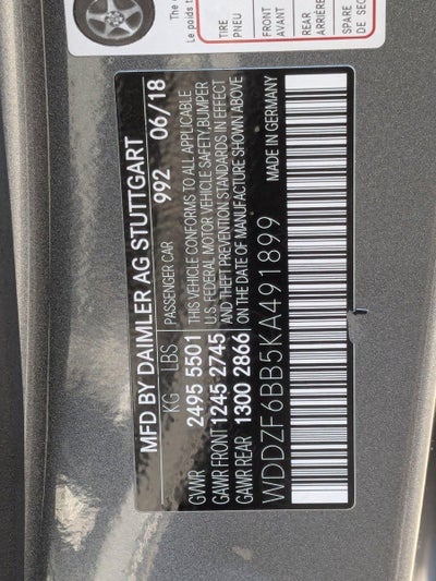 2019 Mercedes-Benz E-Class AMG® E 53 4MATIC®+ Sedan