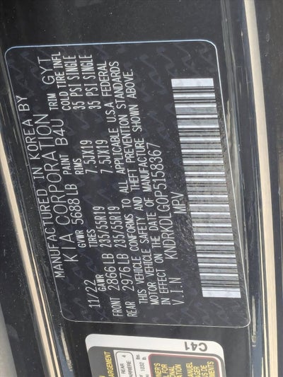 2023 Kia Sorento Hybrid SX Prestige