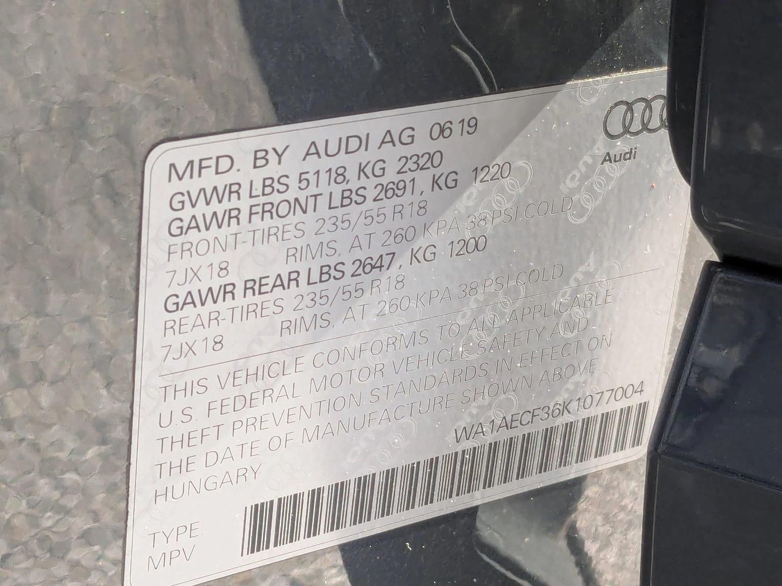 2019 Audi Q3 Premium