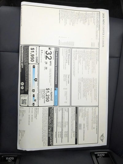 2026 MINI Cooper S Hardtop 4 Door Iconic Base